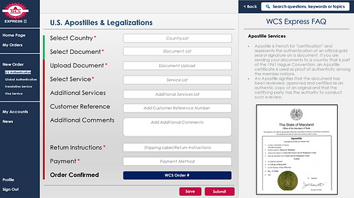 Digital Platform For Document Apostille